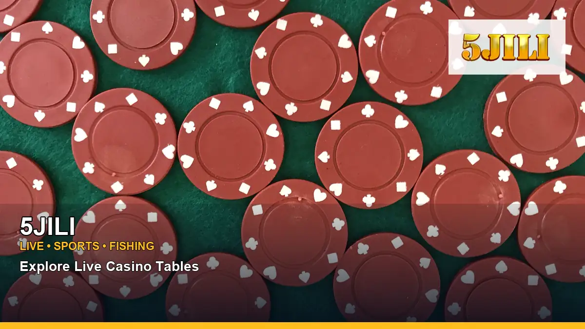 5JILI live casino tables for Philippine players
